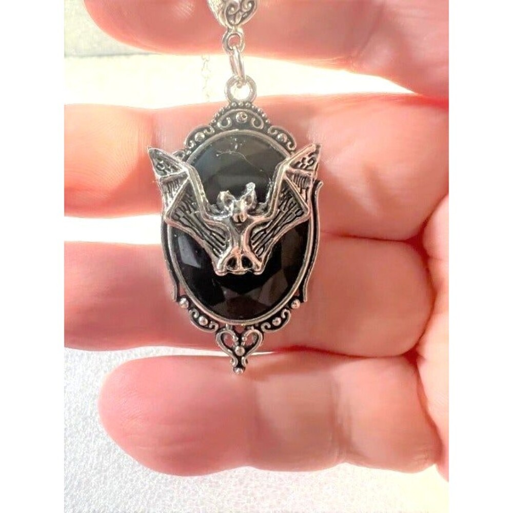 Cute Bat Pendant and Chain - Picture 3 of 4